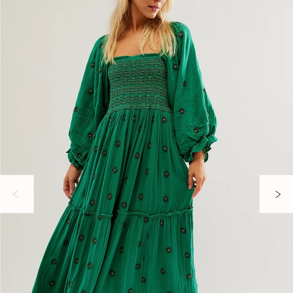 Free people dahlia maxi dress